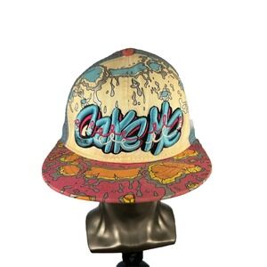 Steve Aoki Cake Me Trucker Cap‎ Hat Snapback Y2K DJ Hippi Rapper XGames